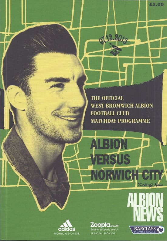 West Bromwich Albion FC  v Norwich City FC